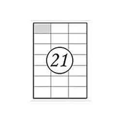 Etykieta samoprzylepna (21) 70/42,3mm